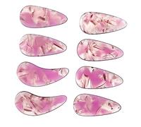 HEMOTON 8pezzi Unghie Finte Guzheng Professionali Per Suonare Strumenti Corda Design Scanalato Morbido e Duro Protezione Dita Unghie Artificiali