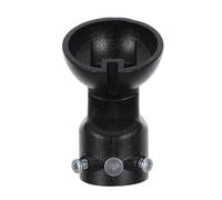 HEMOTON Adattatore Ammortizzazione e Montaggio Semplice per Ventilatore a Soffitto in Acciaio Nero Regolabile Fino a 45° per Soffitti Inclinati e Piani