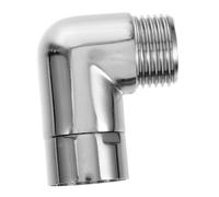 HEMOTON Adattatore Gomito per Doccia Rame Elettrolitico Connettore per Soffione e Kit Riparazione Design Pratico per Comfort Ottimale Durante Doccia