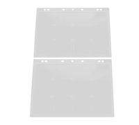 HEMOTON Album Trasparente Raccoglitore per Collezione 2 Monete Pezzi a 24 Tasche Acrilico Protezione Completa Facile Inserimento in Collezionisti Casa in Viaggio