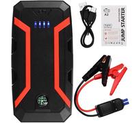 HEMOTON Avviatore Batteria Auto Portatile Doppia Porta USB e Tipo-C Starter Emergenza Rapido Compatibile Auto Moto Camion Power Bank Sicuro con Protezioni Integrate