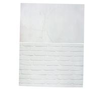 HEMOTON Backdrop Paper Double-sided Brick Wall Texture Photography Background for Food and Lightweight Reusable Backdrop for Creative Shoots