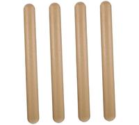 HEMOTON Bastoncini Ritmici in Legno Africano 4 Pezzi per Ragazzo Ragazza Strumento a Percussione Educativo Gioco Musicale per Ragazzo Ragazza Dai 5 Anni Attività di Gruppo e Sviluppo