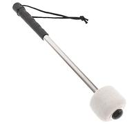 HEMOTON Battenti Per Grancassa in Lana Manico in Acciaio Inossidabile Accessori Per Strumenti Percussione Grancassa