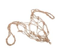 HEMOTON Borsa in rete resistente per frutta e verdura in corda di canapa, capacità 5 kg, adatta per ambienti agricoli