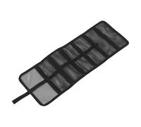 HEMOTON Borsa per Esche da Pesca in PVC Tasche Multiple a Rete, Design Avvolgibile Salvaspazio per Viaggi di Pesca All'aperto