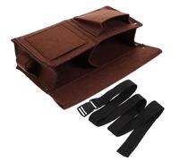 HEMOTON Borsa Porta Attrezzi per Carpentiere in Fibra con Tasche Separate e Cintura Resistente, Versatile di Pronto Utilizzo per Lavori di Costruzione e Falegnameria