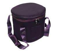 HEMOTON Borsa Portatile Per Ciotola Di Canto Zen Con Fodera Imbottita Custodia Con Cerniera e Manico Per Trasporto Sicuro Campane Tibetane Di Cristallo Per Conservare e Trasportare