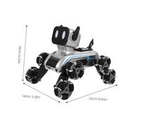 HEMOTON Cane Meccanico Intelligente Robot Intelligente Giocattolo Per Cuccioli Giocattolo Robotico Per Animali Domestici Telecomandato Robot Per Cani