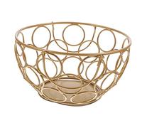 HEMOTON Cestino Per Frutta in Ferro Contenitore Per Alimenti Cestello Per Verdura Cestino Cucina Cestello Per Conservazione Portafrutta Da Scrivania