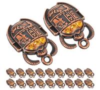 HEMOTON Ciondolo Antico Egitto 20 Pezzi 26x16 MM in Lega | Creazioni Fai, Collegamenti e Pendenti per Borsa, Stile Egizio Antico, Robusto e Affidabile