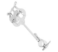 HEMOTON Clip per Spartiti Piccolo in Ferro Argento Portatile Regolazione per Diverse Dimensioni per Prove e Performance