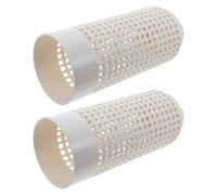 HEMOTON Contenitore per Compostaggio Interrato 2 Pezzi per Vermi, Compost Bin da Giardino Portatile Traspirante Ventilazione Naturale, per Scarti Cucina e Rifiuti da Esterno