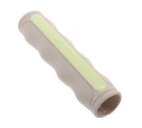 HEMOTON Copertura Antiscivolo per Maniglione Doccia con Striscia Notturna | Silicone Flessibile, Apertura Elastica e Rilievi Densi, Installazione Facile, per Bagno e Doccia