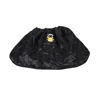 HEMOTON Copertura Antivento Protezione Freddo Design Minimalista Grembiule Termico in Cotone Peluche Nero Regolabile per Gambe per Scooter Elettrico per Uso Quotidiano