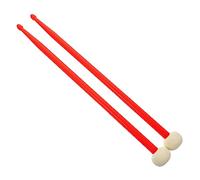 HEMOTON Coppia Di Bacchette Musicali - Bacchette A Doppia Estremità - Bacchette in Nylon Con Punta in Feltro - Design Ergonomico - Bacchette Per Rullante E Batteria Jazz