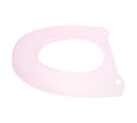 HEMOTON Copriwater Portatile in Plastico Rosa Riutilizzabile per Bagno e Camera Ospiti Coprisedile Wc Resistente e Lavabile Adatto per Toilette