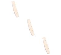 HEMOTON Corda Da 3 Pezzi Accessorio Per Chitarra Sella Per Chitarra Sella Del Ponte Dei Bassi Gitar Noccioline V Kit Bianca Osso Di Manzo Lisca Di Pesce