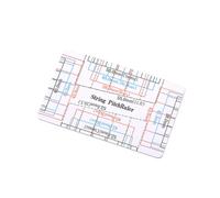 HEMOTON Corda Da 3 Pezzi Righello di accordi guitar strings accessori chitarra forniture per chitarra manometro per chitarra basso strumento di misurazione della chitarra maggiore attrezzo