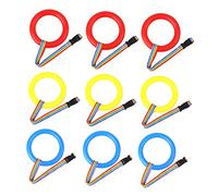 HEMOTON Corda Di Sicurezza Per Bambini 9 Pezzi Guinzaglio Per Bambini Forniture Per Asili Nido Bright - Corda Di Trazione Persa