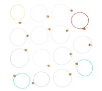 HEMOTON Corde Per Arpa Per Lira 15 Pezzi Set Di Corde in Carbonio Parti Di Strumenti Musicali Risonanza Confortevole Suono Stabile