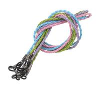 HEMOTON Cordino da Collo Intrecciato per Occhiali Sportivi Uomo e Donna, Set da 4 Pezzi Antiscivolo Resistente al Sudore, Accessorio per Corsa, Ciclismo e Attività All'aperto