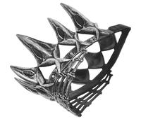 HEMOTON Corona Design Delicato Vintage in Argento Leggera e Confortevole Accessorio Scenico Unico ed Elegante Cosplay per Feste di Compleanno e Balli in Maschera