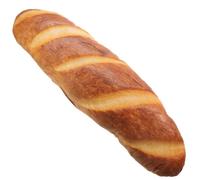 HEMOTON Cuscino di Peluche a Forma di Pane Francese da 40 Cm, Cuscino Lombare Imbottito in Cotone Pp Ecologico, Federa Lavabile Cerniera, Decorazione Casa e Gioco per Relax su Divano