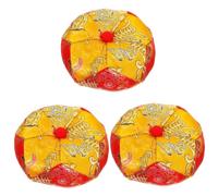 HEMOTON Cuscino Per Ciotola Tibetana Buddista Da 3 Pezzi Materiale Protettivo Robusto E Confortevole Per La Meditazione