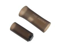 HEMOTON Custodia in Silicone Antiscivolo e Antiurto per Microfono Wireless Piccolo, Copertura Protettiva per Microfoni Portatili Karaoke e Ktv, Manicotto Sostitutivo Nero Facile