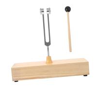 HEMOTON Diapason Per La Guarigione - Set Con Scatola Vocale in Legno E Martello Strumento Musicale Perfetto Per La Meditazione E