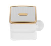 HEMOTON Dispenser per Tubetti di Crema Bianco Rullo Spremiagrumi, Organizer Compatto per Dentifricio, Colla Capillare, Porta-tubi da Parete Facile da Installare per Uso Quotidiano e