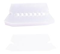 HEMOTON Etichette per Cartelle Sospese in Pvc Riutilizzabili 100 Pezzi con Supporto Carta per Ufficio e Scuola Migliorano L'efficienza Lavorativa