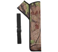 HEMOTON Faretra Frecce Camouflage Naturale Borsa Portaoggetti Compatta con Porta Frecce Regolabile e Cintura per Caccia Tiro con Outdoor