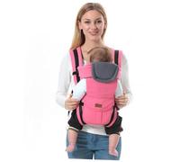 HEMOTON Fascia Porta Neonato Ergonomica Regolabile Khaki Supporto Traspirante Per Neonati e Zaino Per Da 36 Mesi