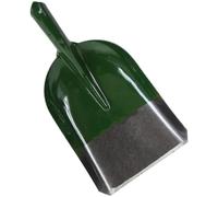 HEMOTON Ferro Pala da Giardino Manico in Legno, Verde | Trasferire Terra e Raccogliere Cenere, Buona Consistenza, Adatta anche Nutrire Uccelli