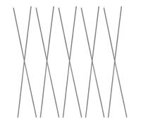 HEMOTON Filo di Tungsteno Resistente al Calore 3mm per Ceramica e Gioielli, 10 Pezzi Filo per Fornaci e Utensili Fai-da-Te in Studi Professionali