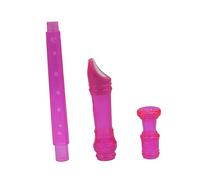 HEMOTON Flauto Dolce Per Principianti 8 Fori Abs Soprano Materiale in Legno Pratica Coordinamento Piacevole Suonare in Modo Casuale