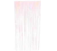 HEMOTON Frange Decorative Iridescenti Per Feste Tende Da Sfondo Per Compleanni e Eventi Decorazioni Per Foto Con Effetto Neon Colori Vivaci Per Atmosfere Festive