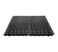 HEMOTON Griglia di Supporto per Vasca Fontana da Giardino 4 Pezzi in Materiale Rinforzato con Piedini di Supporto, Vassoio Modulare per Filtro Laghetto e Metodo di Filtrazione