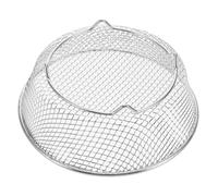 HEMOTON Griglia per Friggitrice Ad Aria Cestello di Ricambio Accessori Griglie per Arrosti in Rete Grandi Utensili Riutilizzabili Spiedini per Barbecue Spiedini Rotondi Griglia per