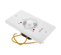 HEMOTON Interruttore Termostato per Riscaldatore a Parete 800w Manopola Regolabile per Controllo velocità Ventola, Ricambio per Termoventilatori, Compatibile Sistemi di Riscaldamento