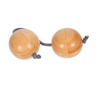 HEMOTON Kashaka Bamboo Hand Percussion Instrument Rhythm Asalato Shaker Balls For Beginners Music Education Group Activities Sound