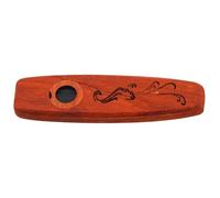 HEMOTON Kazoo in Legno Robusto per Adulti e Strumento Musicale a Bocca Diaframma Facile da Suonare Design Migliorato per Accompagnamento Musicale e Performance Live