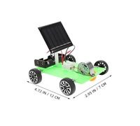 HEMOTON Kit Di Auto Solare Da Costruire Per Bambino Bambina Kit Di Assemblaggio Educativo Esperimenti Di Ingegneria Con Solare Promuove Competenze Pratiche e Apprendimento Scientifico