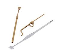 HEMOTON Kit Di Strumenti Per Liutaio Di Violino Per Il Dell'anima Set Di Strumenti Leggeri in Oro/argento