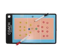 HEMOTON Lavagna Tattica Magnetica per Allenatori di Pallavolo con Appunti Cancellabili a Secco, Set Portatile Compatto con Pennarelli e Spazio di Archiviazione, per Allenamenti e Analisi