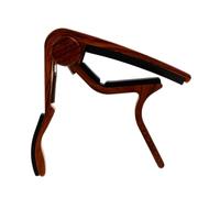 HEMOTON Legnetto per Capotasto Chitarra Design Elegante in Legno Pratico Capotasto per Chitarra Accessori per Strumenti Musicali Accordatore Clip Adatto Musicisti Professionisti e Principi