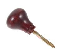 HEMOTON Manico per Bastone in Legno Massello Lucidato Ergonomico, Pomello di Ricambio per Bastone da Passeggio, Accessorio per Bastoni da Esterni Impugnatura Confortevole per Camminata