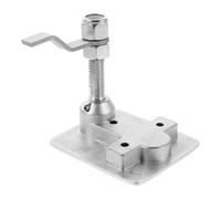 HEMOTON Maniglia a Incasso per Barca, Boat Hatch Pull Handle, Chiusura a Cam per Gavoni, Acciaio Inossidabile, Argento, per Coperchi Ponte e Fibbie Pavimento, Yacht e Ambienti Marini